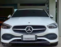 รถบ้าน Benz C220d (W206 ดีเซล) ปี 2022 สีขาว โฉมใหม่ สภาพเลิศ ผู้หญิงขับ ขายด่วน 1.69 ล้านบาท ! 