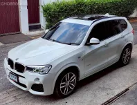 BMW X3 2.0 xDrive20d M-SPORT ปี 2017 รถสวย ไมล์แท้  