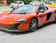 Mclaren 650S 3.8 Spider Convertible 2015 สภาพใหม่ ไมล์น้อย เจ้าของขายเอง  