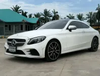 2021จด2022 Benz C200 Coupe Amg Dynamic W205 สีขาว