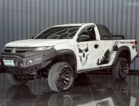 MITSUBISHI TRITON SINGLE 2.4 GL 4WD MT ปี 2022 จด 2023 สี ขาว