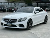 2019 Mercedes-Benz C-Class 2.0 C200 Coupe รถเก๋ง 2 ประตู รถบ้านมือเดียว 