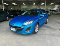 Mazda3 2.0i 5 ประตู SunRoof ปี 2014 สีน้ำเงิน Auto FullOption  ตัว Top สุด   รถสถานทูต ประกอบนอก