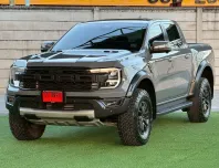  รถสวย Ford Ranger RAPTOR 4WD 10AT ปี 2022 สีเทาแลมโบ  