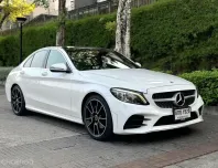 2019 Mercedes-Benz C-Class 2.0 C220d รถเก๋ง 4 ประตู ฟรีดาวน์ รถสวย ไมล์น้อย  