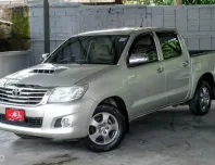 TOYOTA HILUX VIGO CHAMP 2.5 VN TURBO ตัวG TOP สี่ประตู ปี2012(แท้) M/T สีบรอนซ์