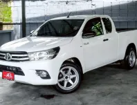 TOYOTA HILUX REVO 2.4 J PLUS CAB ปี2018(mnc) เกียร์ ธรรมดา สีขาว