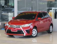 Toyota YARIS 1.2 E ปี 2017 รถบ้านมือเดียว ไมล์แท้7x,xxxโล  ไม่เคยติดแก๊สแน่นอน ออกรถ0บาท