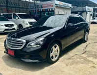 2014 Mercedes-Benz E-Class 2.0 E200 CGI รถเก๋ง 4 ประตู ไมล์น้อย  
