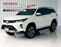 รถบ้าน ฟรีดาวน์ 2025แท้ Toyota Fortuner 2.4 Leader SUV รถสภาพดี มีประกัน