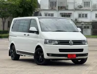 Volkswagen Caravelle 2.0 รถตู้ช่วงสั้น 7 ที่นั่ง ป้ายขาวดำจากโรงงาน ตัวพิเศษ 