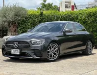 2022 Mercedes-Benz E-Class 2.0 E220d รถเก๋ง 4 ประตู ฟรีดาวน์ รถสวย ไมล์น้อย 