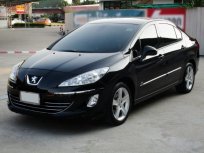 Peugeot 408 เครื่อง 2000cc สีดำ ปี 2013 ไมล์ 45,xxx ไม่เคยติดแก๊ส