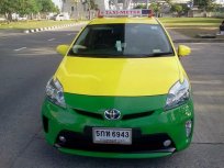 taxi ไฟฟ้าเขียวเหลือง TOYOTA PRIUS 1.8CC.