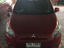 Mitsubishi มิราจ สีแดง ปี 2013