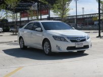 รถดี ฟรีดาวน์ CAMRY 2.5 HYBRID ปี 14 ขาวมุก สวย พร้อม 097-140-9242 ยู้ 