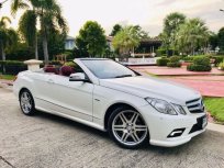 2011 BENZ E250 CABRIOLE.