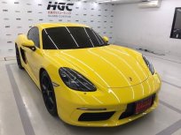 2017 Porsche Cayman 718 Racing Yellow.