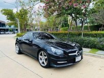 ปี 2014 จด 2015 Mercedes Benz สีดำ‼️SLK 200 AMG Dynamic 9speed‼️.