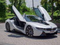 Bmw i8 coupe สีเทา ปี 2015