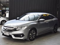 ห้ามพลาด! HONDA ALL NEW CIVIC 1.8EL ปี 2017 Lunar Silver Metallic (เงินลูนาร์) รุ่น Top