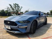 2019 Ford Mustang 5.0 GT รถเก๋ง 2 ประตู  รถบ้านแท้ มือเดียว เดิมตัวรถเป็นสีแดงแต่แร็ปสติ๊กเกอร์สีเทา รถออกศูนย์ Ford Thailand