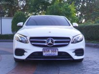 Benz E350e 2.0 w213 AMG  sedan at Plug-in Hybrid สีขาว 2017
