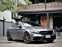 2018 Mercedes-Benz C43 3.0 AMG 4MATIC 4WD สีเทา แต่งเต็มแน่นๆ