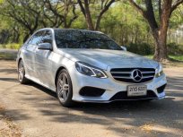 2014 Mercedes-Benz E300 2.1 AMG Dynamic Blue TEC HYBRID รถเก๋ง 4 ประตู รถบ้านมือเดียว