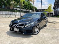 2014 Mercedes-Benz E300 2.1 AMG Dynamic Blue TEC HYBRID รถเก๋ง 4 ประตู ดาวน์ 0%