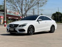 2015 Mercedes-Benz E200 CGI 2.0 AMG รถเก๋ง 2 ประตู 