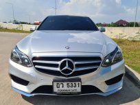 2015 Mercedes-Benz E300 2.1 AMG Dynamic Blue TEC HYBRID รถเก๋ง 4 ประตู รถบ้านแท้