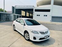 2012 Toyota Corolla Altis 1.6E CNG ปี2012 สีขาว ตัวถังสวยไม่เคยมีอุบัติเหตุ ประหยัดมาก CNG จากศูนย์