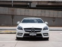 Benz SLK200 R172 AMG ขาวเบาะแดง ปี 2015 