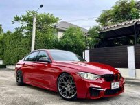 2014 BMW 320d 2.0 Sport สีแดง ชุดแต่งล้นๆ ไมล์หลักหมื่น