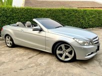 2011 Mercedes-Benz E250 CGI 1.8 Avantgarde Cabriolet รถบ้านแท้