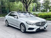 2015 Mercedes-Benz E300 2.1 AMG Dynamic Blue TEC HYBRID รถเก๋ง 4 ประตู 