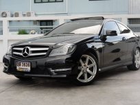 2012 Mercedes-Benz C180 AMG 1.6 รถเก๋ง 2 ประตู รถบ้านมือเดียว