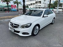 2014 Mercedes-Benz E300 2.1 AMG Dynamic Blue TEC HYBRID รถเก๋ง 4 ประตู รถบ้านมือเดียว