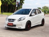2013 Honda BRIO 1.2 Amaze S รถเก๋ง 4 ประตู  ผ่อน 5,***.- รถบ้านแท้มือเดียว ออกรถ 0 บาท