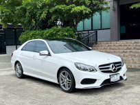 2014 Mercedes-Benz E300 2.1 AMG Dynamic Blue TEC HYBRID รถเก๋ง 4 ประตู รถสวย