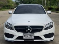 2015 Mercedes-Benz C300 2.1 Blue TEC HYBRID AMG Dynamic รถเก๋ง 4 ประตู รถสภาพดี 