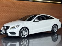 2014 Mercedes-Benz E200 CGI 2.0 AMG รถเก๋ง 2 ประตู ไมล์