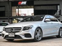 2017 Mercedes-Benz E220 2.0 d AMG Dynamic รถมือเดียวออกศูนย์ Benz thailand มีประวัติครบๆ