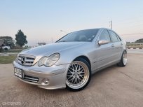 2002 Mercedes-Benz C180 2.0 Elegance AT รถเก๋ง 4 ประตู 