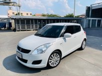 2013 SUZUKI SWIFT ECO 1.25GL สีขาว เจ้าของเก่าดูแลดี ตัวถังสวยไม่เคยมีอุบัติเหติหนัก ไม่เคยติตแก๊ส