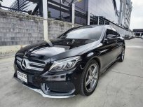 2015 Mercedes-Benz C300 2.1 Blue TEC HYBRID AMG Dynamic รถเก๋ง 4 ประตู ออกรถง่ายรถบ้านไมล์น้อยขายถูก