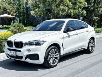 2015 BMW X6 3.0 xDrive30d 4WD SUV ขาวเบาะแดง รุ่นหายากยอดนิยม มือเดียวป้ายแดง