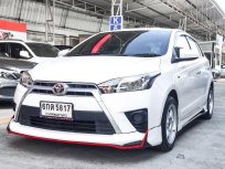 2017 Toyota YARIS 1.2 E สีขาว มือเดียว ไมล์น้อย