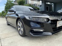 HONDA ACCORD 2.0 HYBRID TECH e-CVT  ปี 2019 สีดำ  Sunroof TOP OPTION วิ่งน้อย